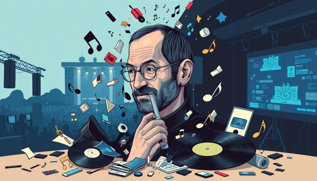 Steve Jobs destroyed music